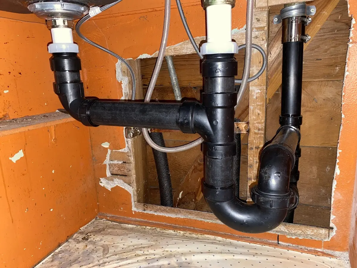 Professional Toilet Repair equipment and tools on the job in O'Neill