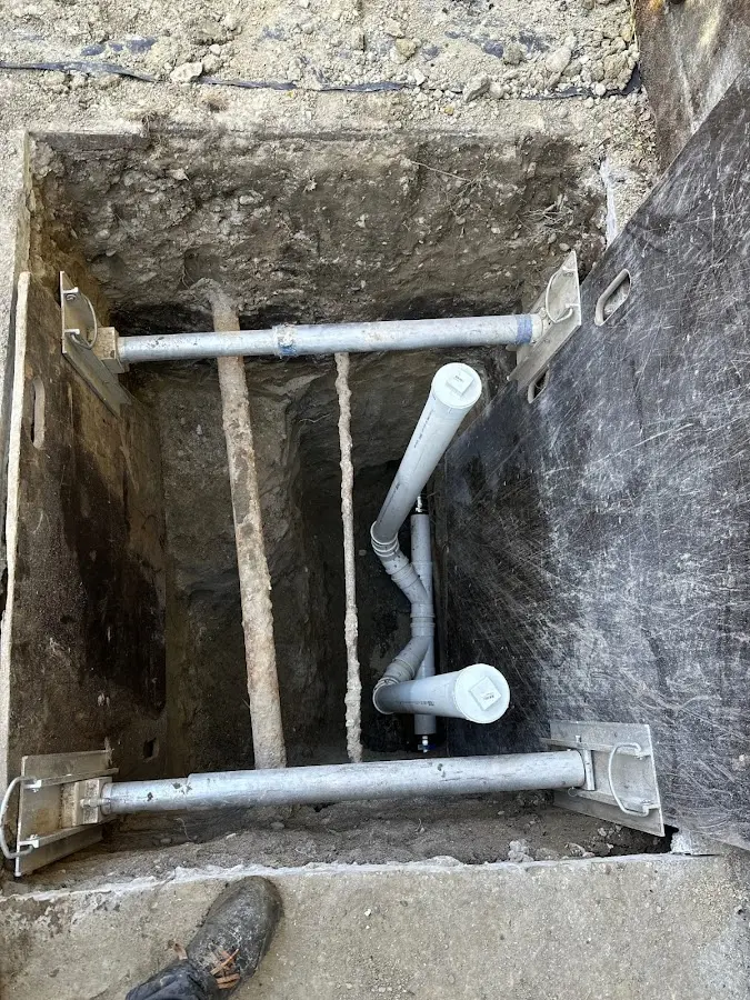 Experienced plumber completing Gas Line Repair work in O'Neill
